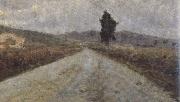 Amedeo Modigliani Small Tuscan Road (mk39) painting